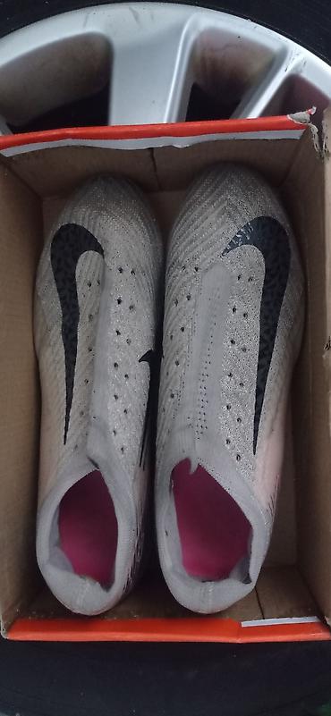 обувь новые: Футбольные бутсы Nike Mercurial (без шнурков, чулок-верх) размер 40 — 1