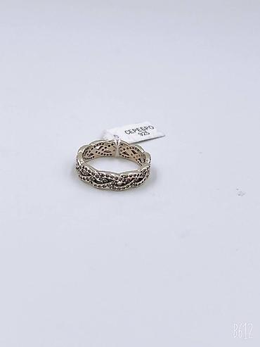 Серебряные кольца: Кольцо, Коктейльное, Проба 925, Женские, Фианит, Новый — 11