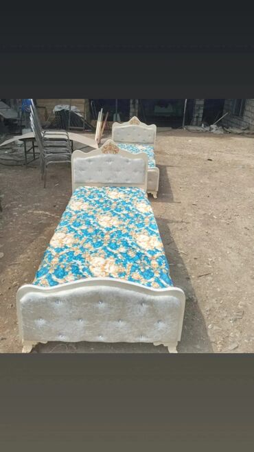 Çarpayılar: Təknəfərlik çarpayı, Bazasız, Matras ilə, Siyirməsiz — 3