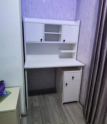 Uşaq masaları: Oğlan və qız üçün, Yeni, Siyirməli, Yazı masası, Stulsuz — 6