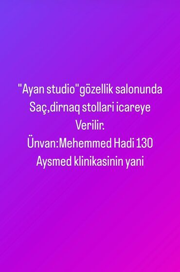 Saç ustaları: Saç ustası tələb olunur, Faiz, 6 ildən artıq təcrübə