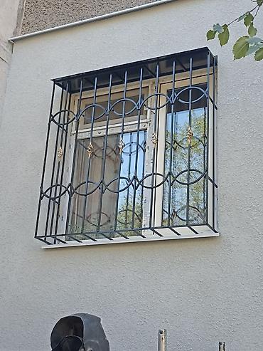 Решетки для окон: Решетки для окон, Кованные, На заказ, Платная установка — 12