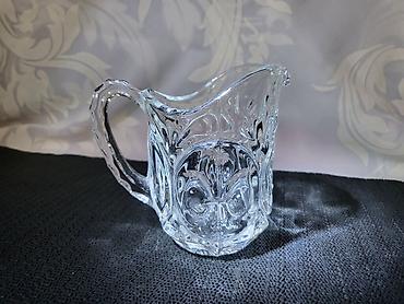 Čajnici: Bokal nov kristalni iz 70ih. Kristalni bokal,pun rad,sve na njemu — 2