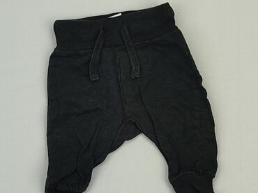 czarne elastyczne spodnie wysoki stan: Спортивні штани, Lindex, Для новонароджених, стан - Хороший