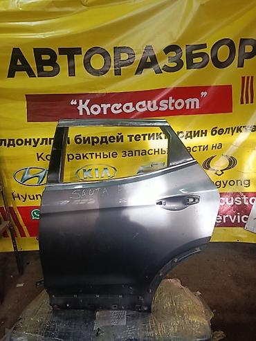 santa fe 2010: Задняя левая боковая дверь для автомобиля Hyundai Santa Fe, модель — 1