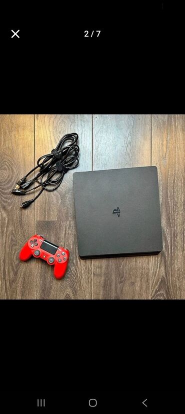 usb флешка в виде кредитной карты: Sony PlayStation 4 Slim oyun konsolu Komplekt: - PS4 Slim konsolu
