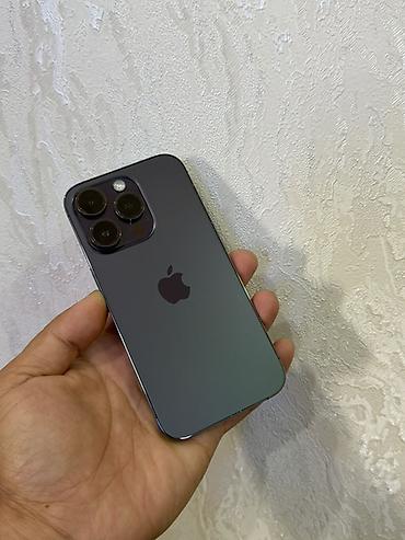 IPhone 14 Pro, Б/у, 256 ГБ, Blue Titanium, Защитное стекло, Чехол, 78 %
