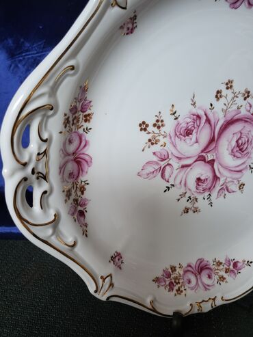 Ostali antikviteti: Tanjir Weimar 0g.Nemacka. Tanjir za — 8