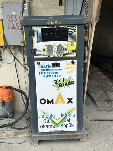 50 qəpiklə işləyən Omax Firmasının JET sistemli avto yuma aparatı. Tam