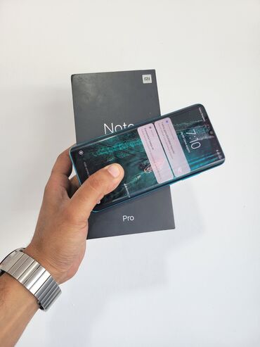 samsung not 10: Xiaomi Mi Note Pro, 256 ГБ, цвет - Синий, 
 Отпечаток пальца, Face ID