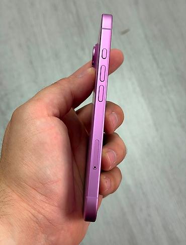 Apple iPhone: IPhone 16, 128 GB, Çəhrayı, Zəmanət, Barmaq izi, Simsiz şarj — 3