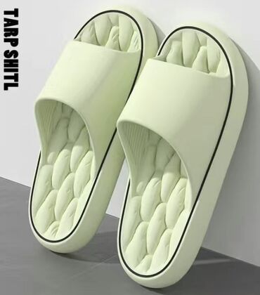 вязанные носки тапочки: Домашние тапочки 40, цвет - Белый