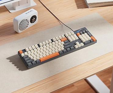 oyuncu komputer: HOCO GM61 Simli Klaviatura – Full Size 104 düymə, USB Gündəlik ofis — 1