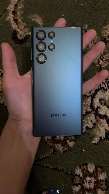 купить телефон самсунг с22: Samsung Galaxy S22 Ultra, Колдонулган, 256 ГБ, түсү - Боз, 1 SIM