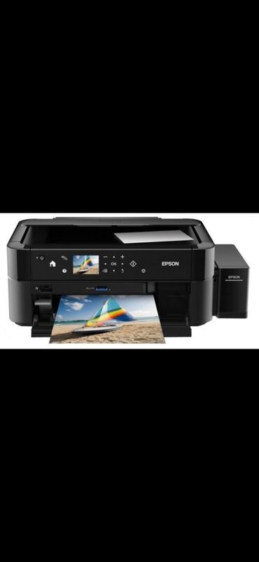 Принтеры: Продаю принтер epson l850 6цфетной 1 2 жолу колдонулган ошол бойдон