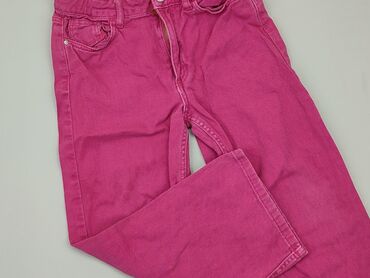 szare jeansy rurki: Spodnie jeansowe, H&M, 5-6 lat, 110/116, stan - Dobry