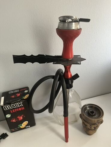 İnformatika: Şişə və aksesuarları ilə nargilə dəsti - Kompakt stolüstü nargilə