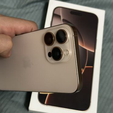 Apple iPhone: IPhone 16 Pro Max, Б/у, 256 ГБ, Desert Titanium, Чехол, Коробка, 95 % — 7