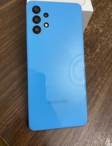 samsung galaxy on5: Samsung Galaxy A32, 64 ГБ, цвет - Голубой, Две SIM карты