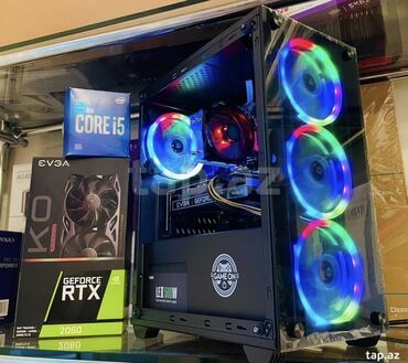 Mətbəx texnikası: Güclü Gaming PC – RGB işıqlanma ilə 🟩 Cpu : Intel Core TM i5-10400F x