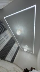 Натяжной потолок: Натяжной потолок 3D потолки, Глянцевое, Матовое Бесплатный замер, Гарантия, Монтаж at lalafo.kg — 5 Натяжной потолок: Натяжной потолок 3D потолки, Глянцевое, Матовое Бесплатный замер, Гарантия, Монтаж — 5