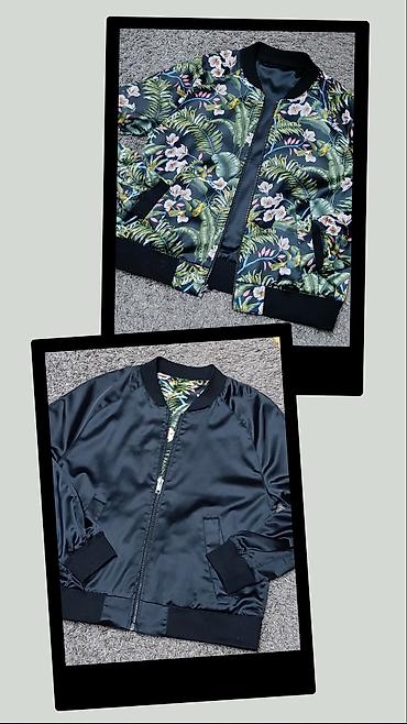 H&M jakna sa dva lica.Piลกe da je L ali moลพe komotno i za XL na lalafo.rs H&M jakna sa dva lica.Piลกe da je L ali moลพe komotno i za XL
