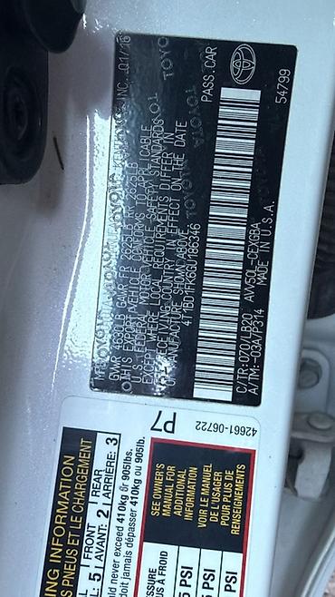 toiotta 200: Toyota Camry: 2016 г., Вариатор, Гибрид, Седан — 5