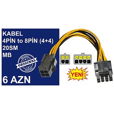 6 pin: Kabellər "4/8/24pin/MOLEX CPU/MB Original" MƏHSULLAR TAM ORİGİNALDIR — 3