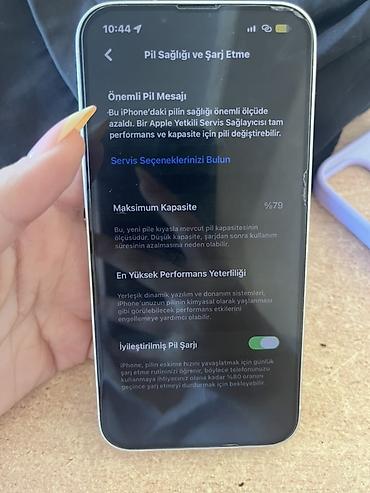ayfon 13 sadə: IPhone 13, 128 GB, Ağ, Face ID — 2