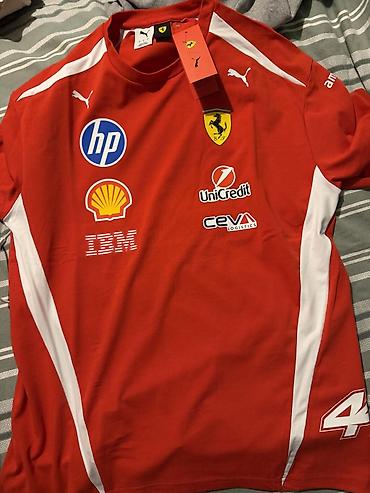 opel t: Futbolka, Puma, L, rəng - Qırmızı — 1