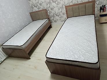 Односпальная кровать, Новый, С матрасом, длина - 200 см