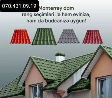 Şifer: Şifer, Dəmir, Yeni, Pulsuz çatdırılma, Ödənişli quraşdırma, Zəmanətli, Kredit var — 18