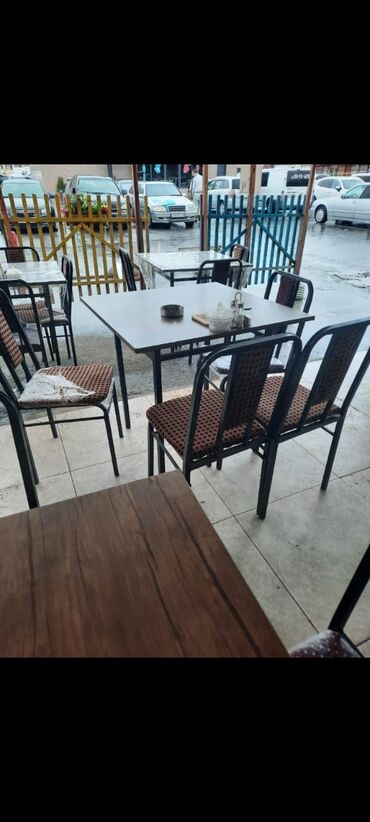 LuAZ: Tecili kafe resdaranlar ucun masa desdi satilir 6 eded masadi 24 eded