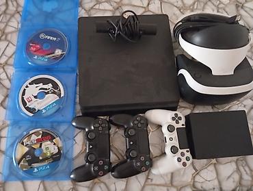 xbox 360 pult: PlayStation 4 oyun paketi Komplekt: - PS4 slim konsolu - 3 ədəd — 1