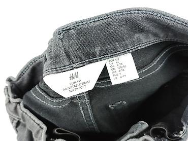 spodnice moraj: Spodnie jeansowe, H&M, 5-6 lat, 122, stan - Idealny — 4