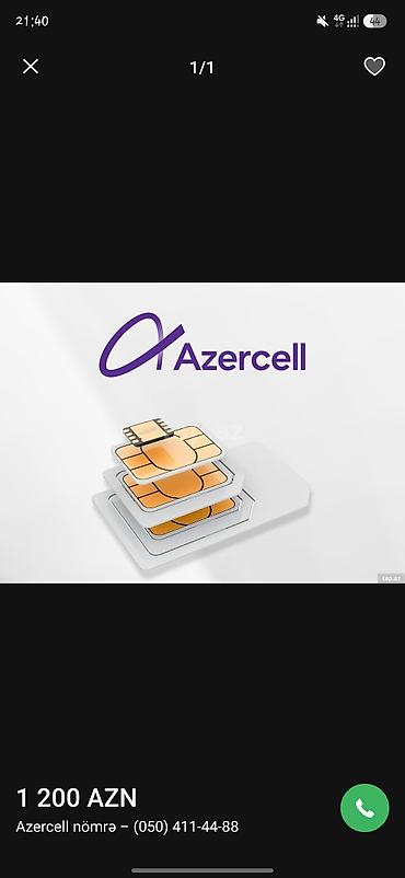 hile mobile: Nömrə 12 ildı işlədilmir Məhsul: Azercell nömrə – (050) 411-44-88 — 1