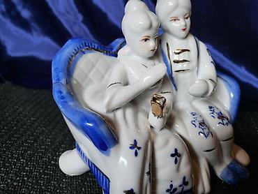 Figure: Porcelanska barokna figura para iz 70ih.god. Porcelanska figura — 3