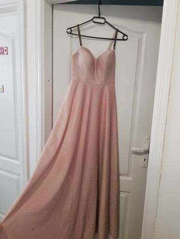 haljine od tila za maturu: S (EU 36), bоја - Roze, Večernji, maturski, Na bretele
