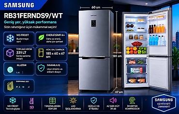 Elektronika: Samsung RB31FERNDS9/WT soyuducu - Geniş yer, yüksək performans - No — 1