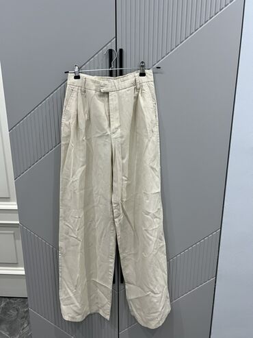 Толстовки, худи: Брюки, Bershka, M (EU 38), цвет - Бежевый