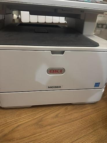 termo printer: OKI MC363 çoxfunksiyalı rəngli lazer qurğu Sarı və qara rəngləri — 2