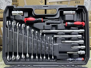 немецкий набор ключ: Набор инструментов Leeder Tools, 121 предметов. Комплектация: - — 2
