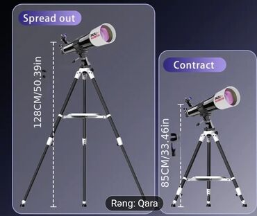 Перчатки: MUOU brendinin bu astronomik teleskopu, ulduzlara və Ayın səthini
