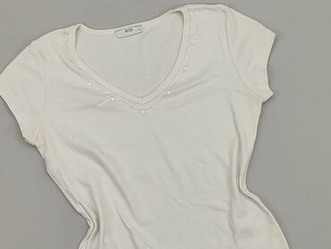 v neck t shirty: T-shirt, M (EU 38), condition - Very good