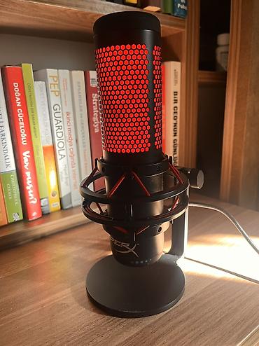 Mikrofonlar: Simli Mikrofon HyperX, Pulsuz çatdırılma — 2