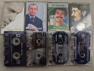 Audio kasetlər: Maqnitofon kasetləri dəsti – 4 ədəd orijinal albom Məzmun: - Emre — 1