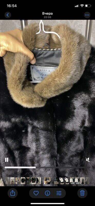 парные вещи: Шуба из натурального меха LU QI NUO YI - Бренд: LU QI NUO YI (Luxury