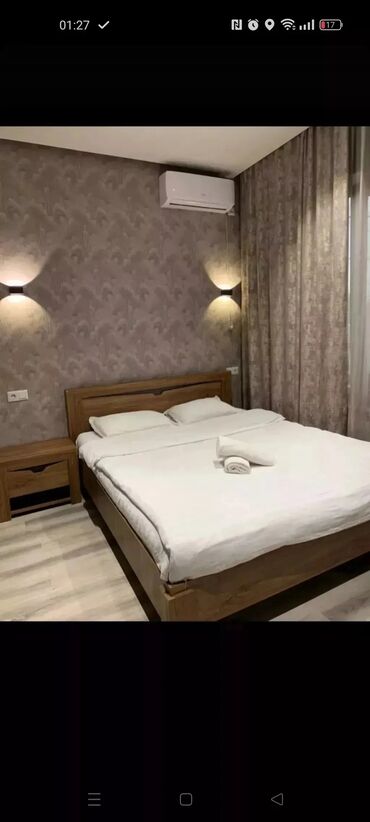 сдается квартира аламедин 1 рынок чынар: 1 комната, Бронь, Бытовая техника, Домофон