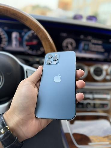 Mobil telefonlar: IPhone 12 Pro, Pacific Blue, Face ID — 1