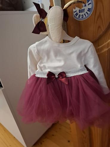 детское платье в горошек: Uşaq üçün zərif paltar dəsti - Brend: Murat Baby (askarada görünür) - — 6